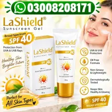 LA Shield SPF 40 Sunscreen Gel 60g In Pakistan